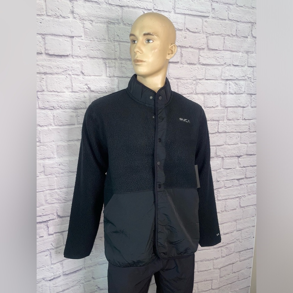 🔥RVCA Sport Fleece Jacket Size Large